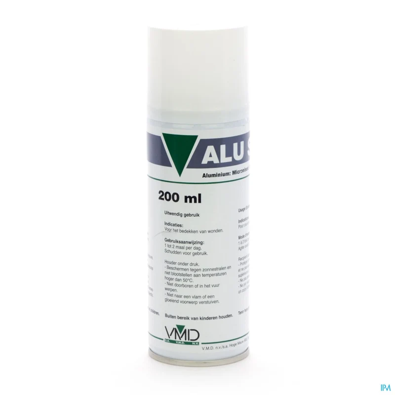 VMD Alu Spray 200ml - Effectieve Wondbehandeling voor Dieren