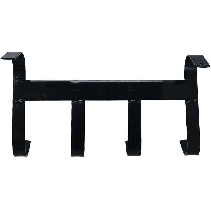Agradi Horse Porte-Bride avec 4 Crochets Noir