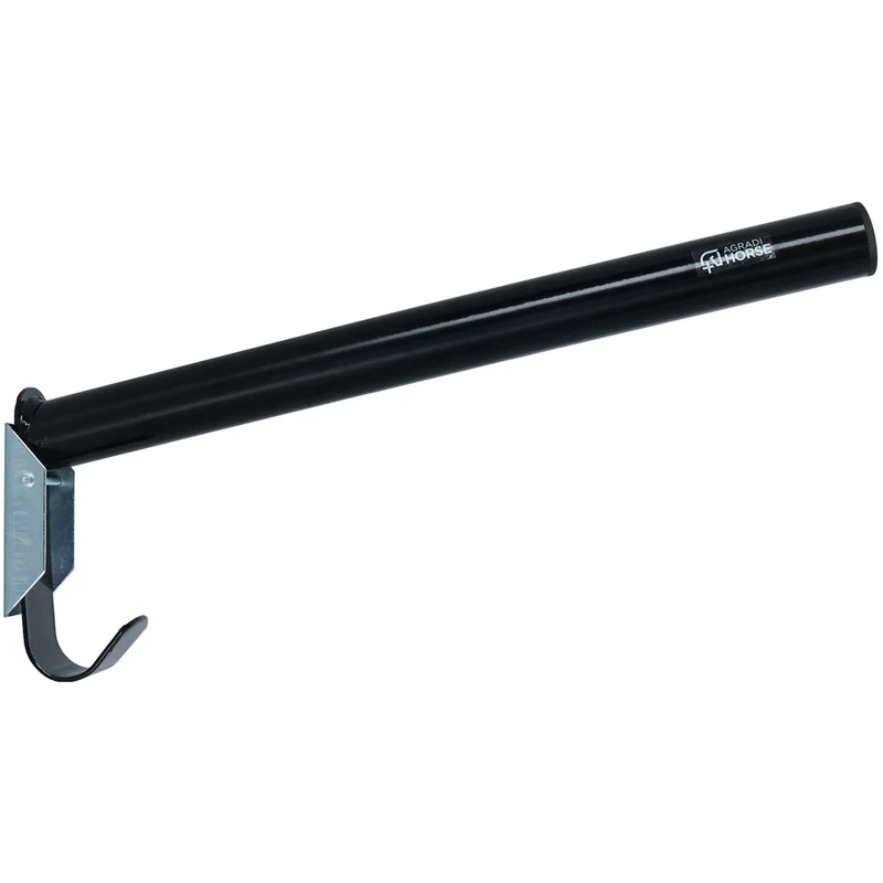 Agradi Horse Porte-Selle Rabattable Noir