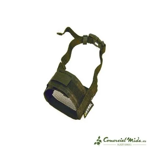 Muselière réglable en nylon pour chien