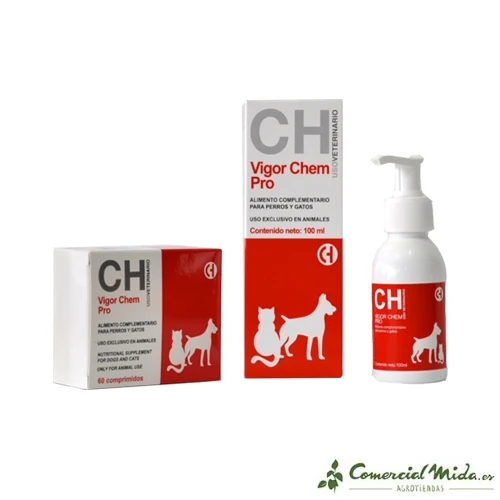 CHEMICAL IBERICA VIGOR CHEM PRO Stimulant de l'appétit pour chiens et chats