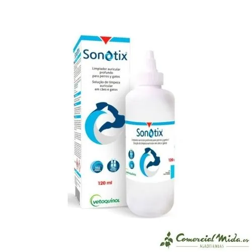 SONOTIX Pet Oreille Nettoyant 120 ML