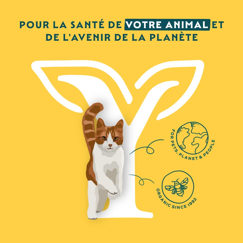 Yarrah bouchées bio - pâtée chat