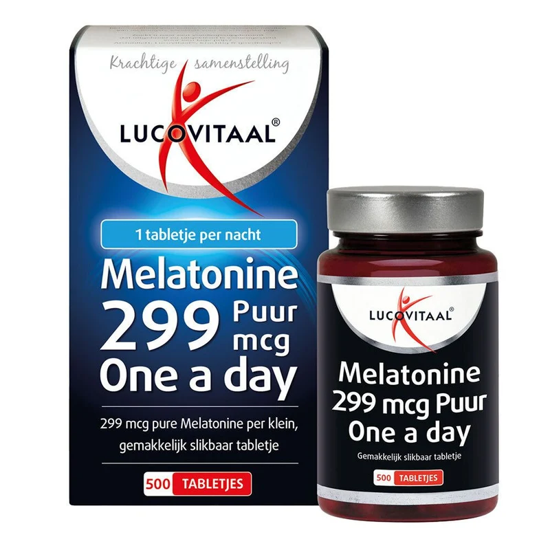 Lc Melatonine Puur 299mcg Comp 500