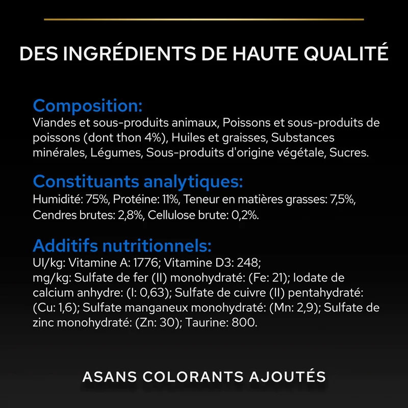 Pro Plan Longevis Senior en mousse au thon - pâtée chat