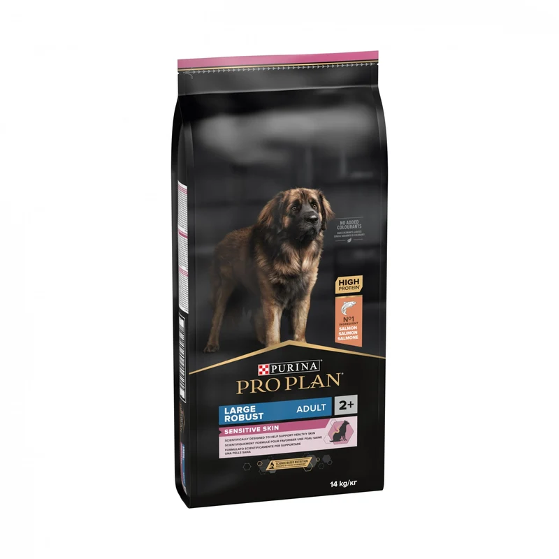 Pro Plan Sensitive Skin Large Robust Adult au saumon - croquettes chien