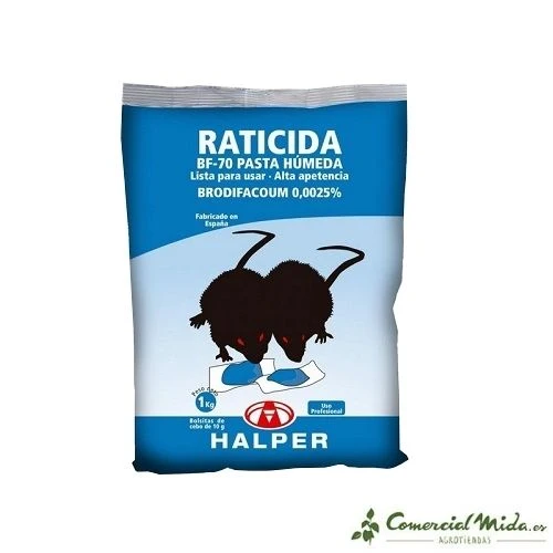 Appât en pâte humide BF70 - 1 kg