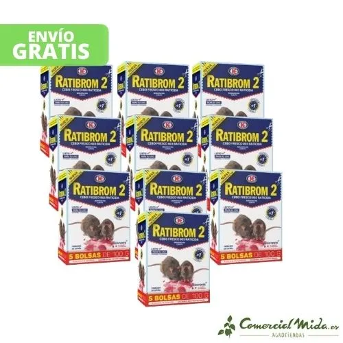 RATIBROM Appâts Frais 2 Sachets de 100 gr