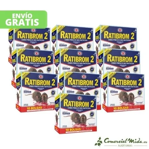 RATIBROM Appâts Frais 2 Sachets de 100 gr