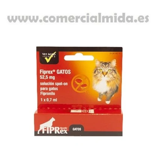Fiprex C 52,2 mg Pipette antiparasitaire au fipronil pour chat