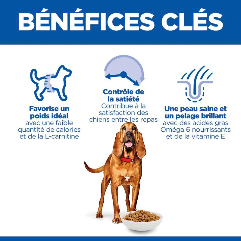 Hill's Science Plan Light Medium Mature Adult 7+ au poulet - croquettes chien