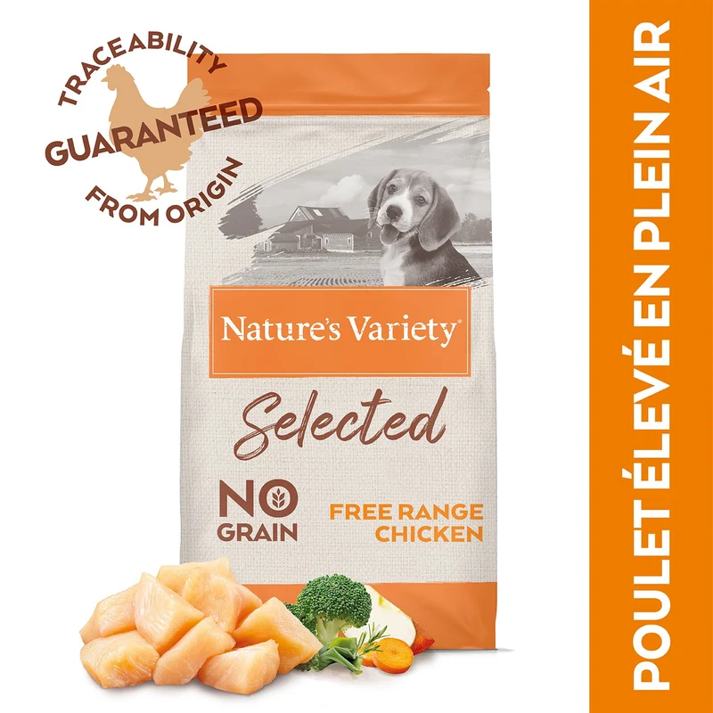 Nature's Variety Selected No Grain Junior - croquettes chiot