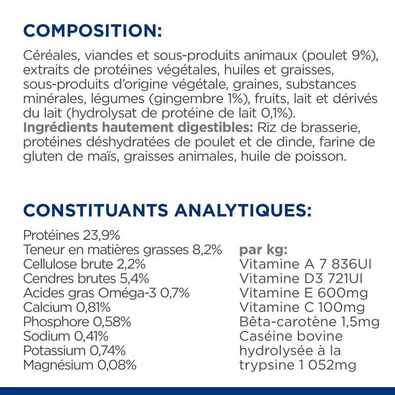 Hill's Prescription Diet Canine i/d Digestive Care Stress Mini au poulet - croquettes chien