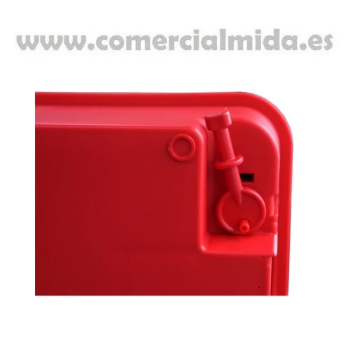 Bait Box PK 080 R pour rodenticides Couleur Rouge
