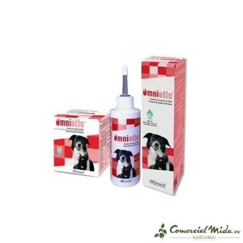 HiFarmax Omniotic, Nettoyeur d'Oreilles pour Chiens, Chats et Lapins