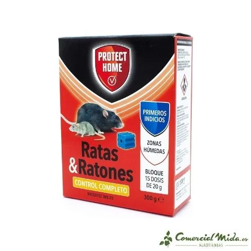 SBM PROTECT HOME - BLOC mort-aux-rats pour zones humides