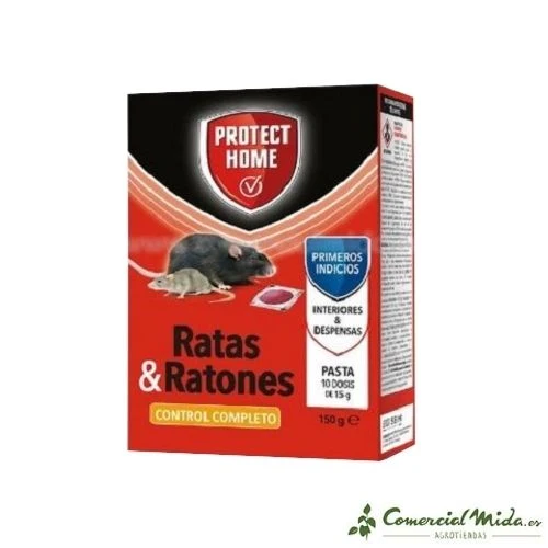 SBM PROTECT HOME - PÂTE rodenticide pour intérieurs et garde-manger