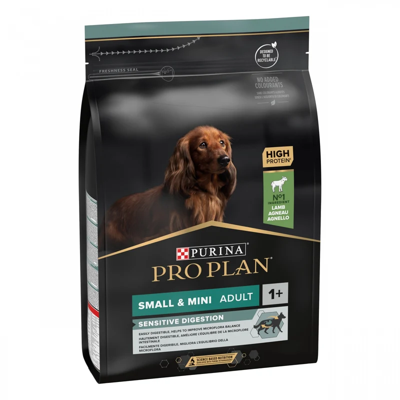 Pro Plan Sensitive Digestion Small & Mini Adult à l'agneau - croquettes chien