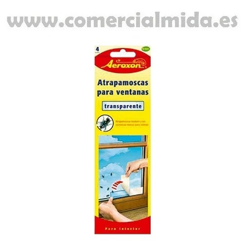 Piège à mouches transparent pour fenêtres AEROXON