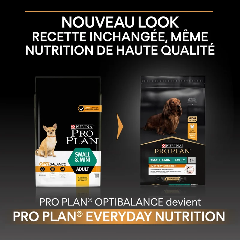 Pro Plan Everyday Nutrition Small & Mini Adult au poulet - croquettes chien