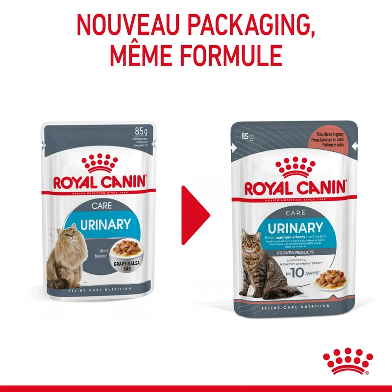 Royal canin Urinary Care en sauce - pâtée chat