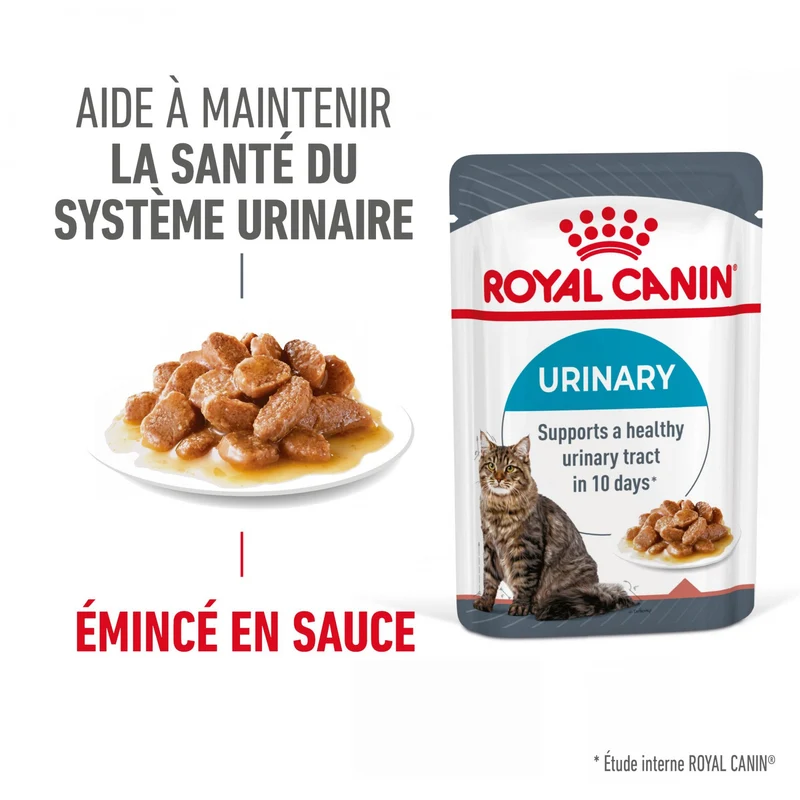 Royal canin Urinary Care en sauce - pâtée chat