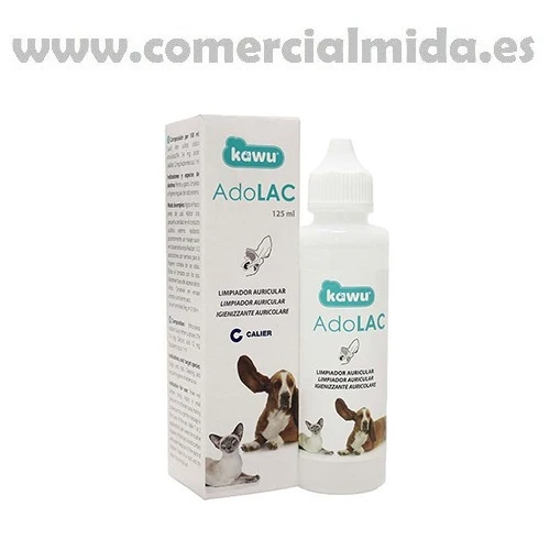 ADOLAC Nettoyant Oreille 125ml pour chiens et chats