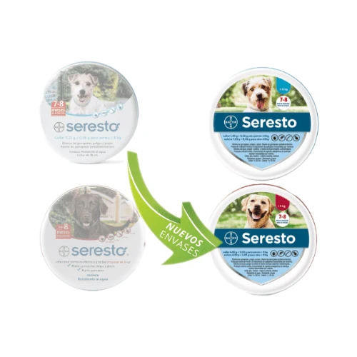 Collier SERESTO BAYER pour chien anti puces, tiques et poux