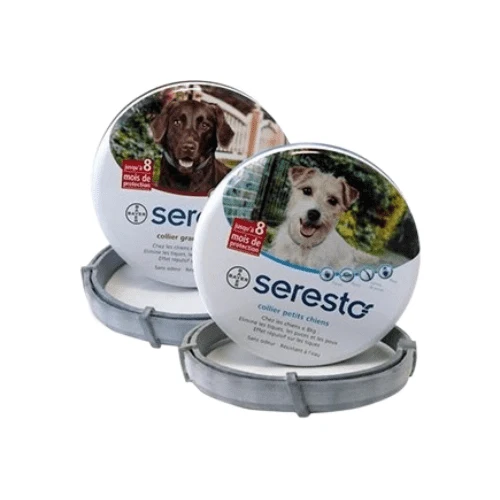 Collier SERESTO BAYER pour chien anti puces, tiques et poux