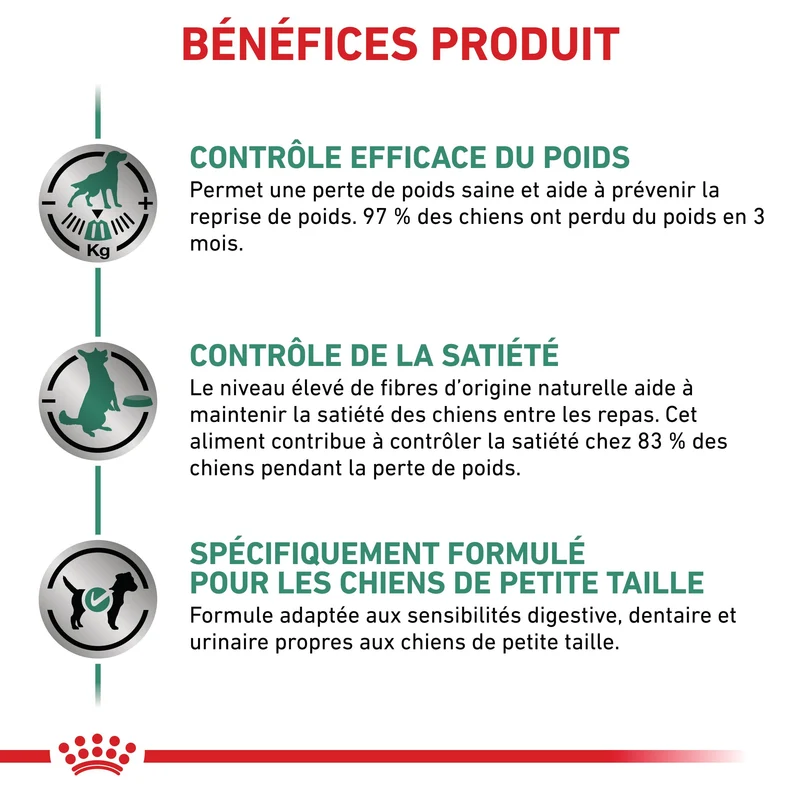 Royal Canin Veterinary Satiety Weight Management Small Dog - croquettes chien