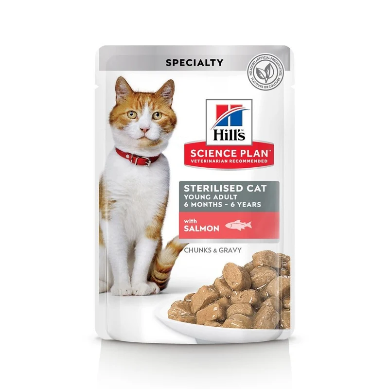Hill's Science Plan Sterilised Adult en sachets - pâtée chat
