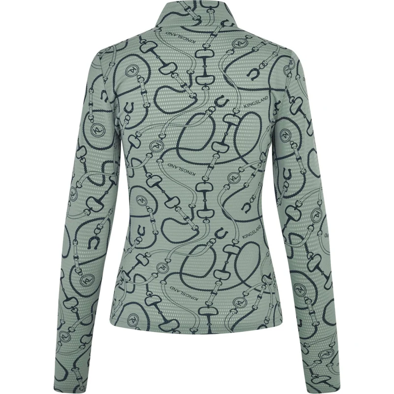 Kingsland Chemise D'entraînement KLLarissa Green Agave
