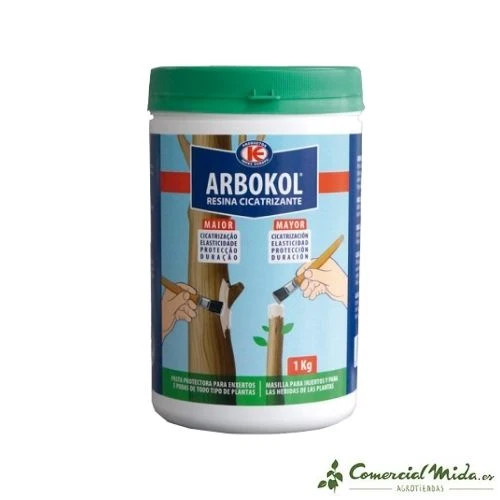 Mastic résine ARBOKOL pour greffes et plaies végétales