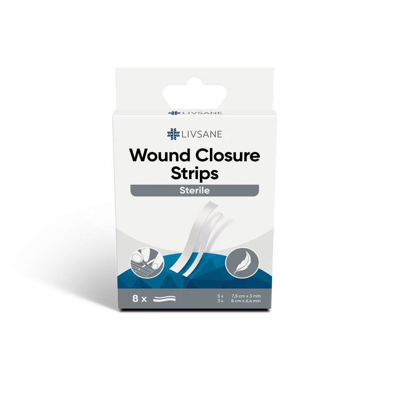 LIVSANE Wound Closure Strips | 8x | Wondzorg