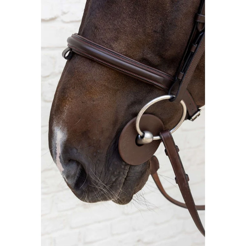Kentucky Anneaux de Mors Bit Guard Marron