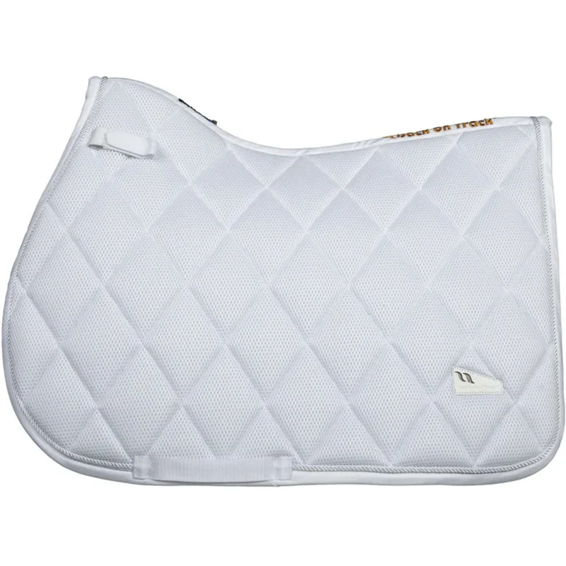 Back on Track Tapis de Selle Airflow de Saut Blanc