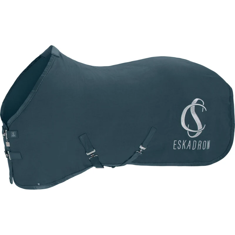 Eskadron Couverture Polaire Classic Sports Coton Gaufré Ocean