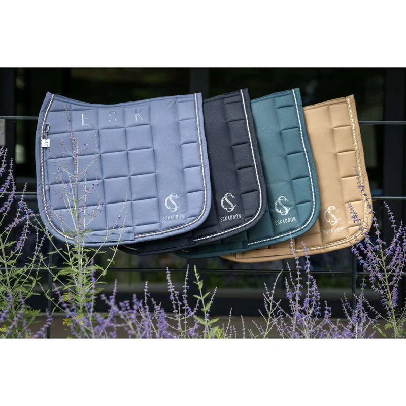 Eskadron Tapis de Selle Classic Sports Big Square Sparkle Dressage Orchid