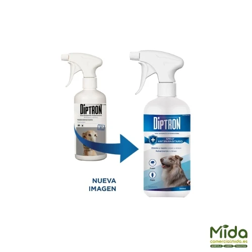 DIXIE Spray antiparasitaire pour chien 500ml contre les puces et les poux