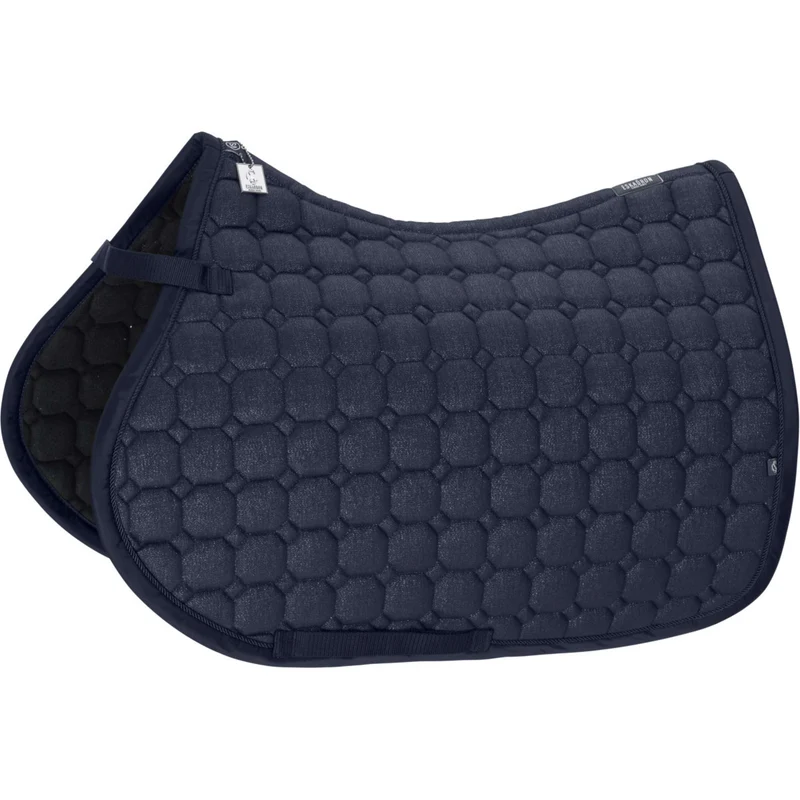 Eskadron Tapis de Selle Classic Sports Glitter Polyvalent Marin