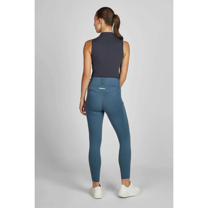 Eskadron Legging d'Équitation Classic Sports Flex Full Grip Ocean