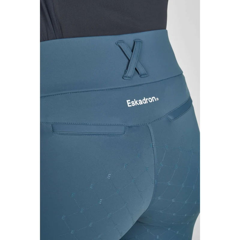 Eskadron Legging d'Équitation Classic Sports Flex Full Grip Ocean