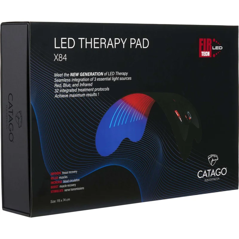 Catago Coussin de thérapie LED Fir-Tech X84