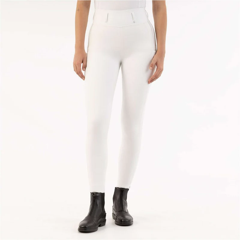 BR Legging d'Équitation Kelly Full Grip Lucent White