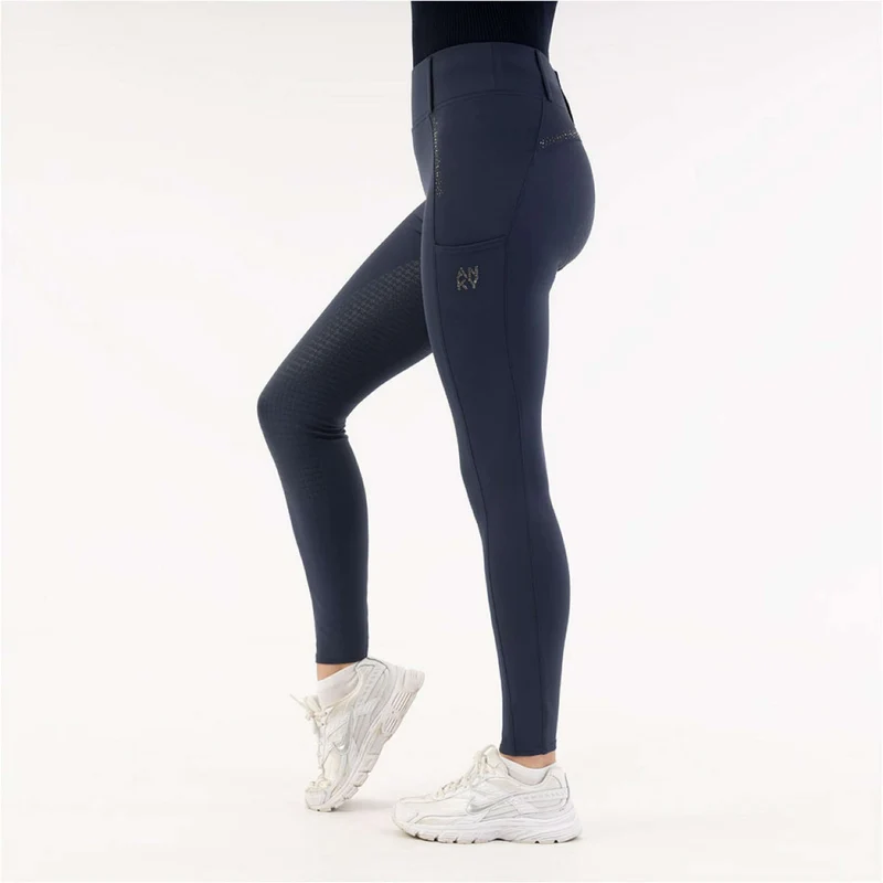 ANKY Legging d'Ã‰quitation Serenity XR261104 Full Grip Mood Indigo
