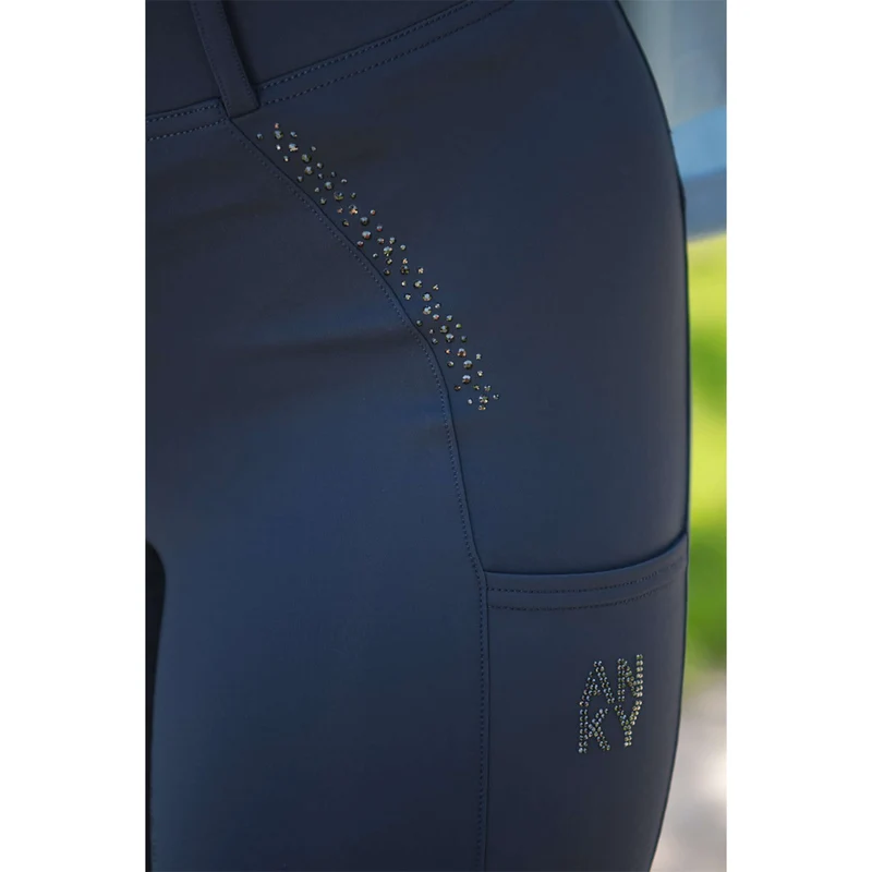 ANKY Legging d'Ã‰quitation Serenity XR261104 Full Grip Mood Indigo