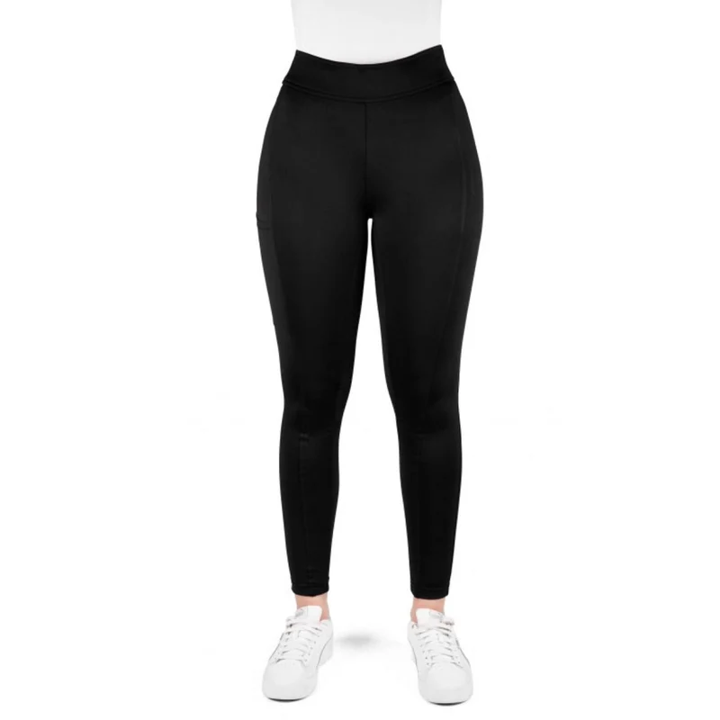 EQUITHÈME Legging d'Équitation Birdy Full Grip Noir