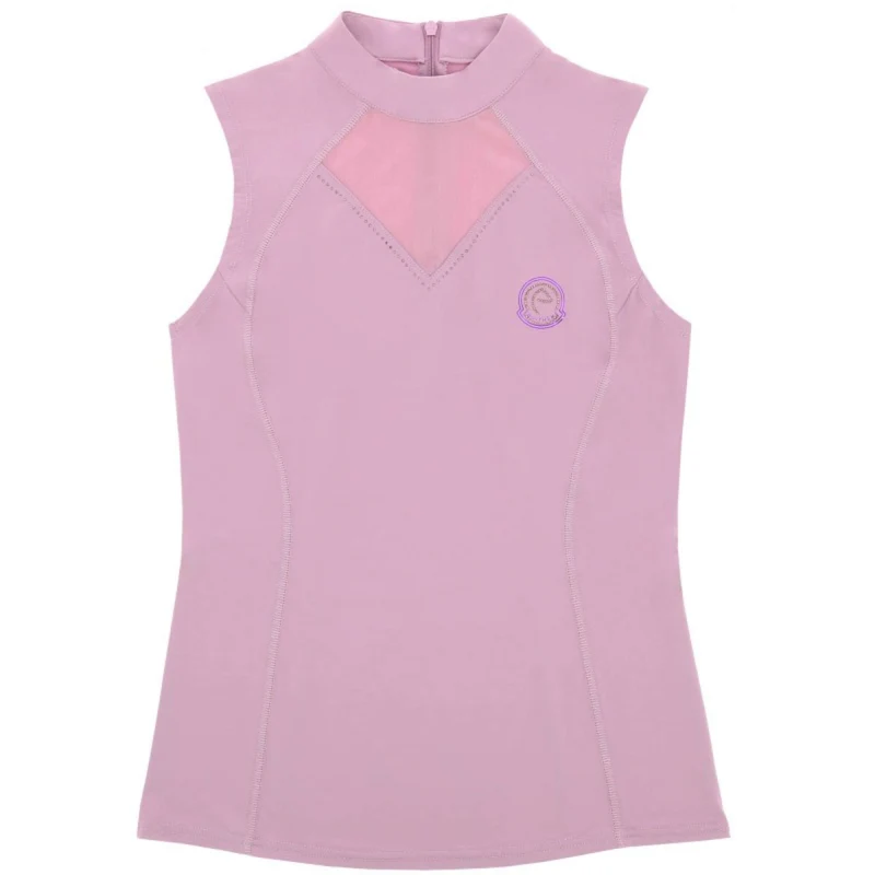 EQUITHÈME Chemise Carla Sans Manche Violet