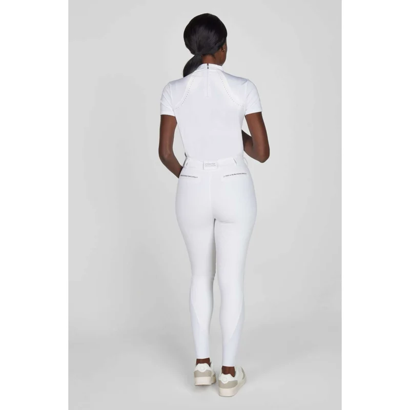 Pikeur Pantalon d'Équitation Ceelina SD SS26 Full Grip Blanc