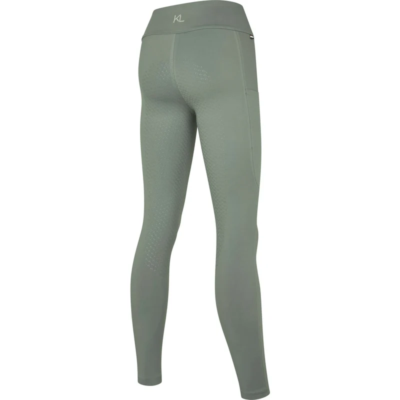 Kingsland Legging d'Équitation KLLouisa Imperméable Full Grip Green Agave